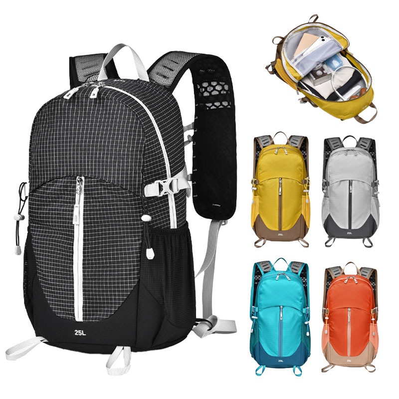 Interior Design Usa - 25l Large Capacity Hiking Backpack, Waterproof
