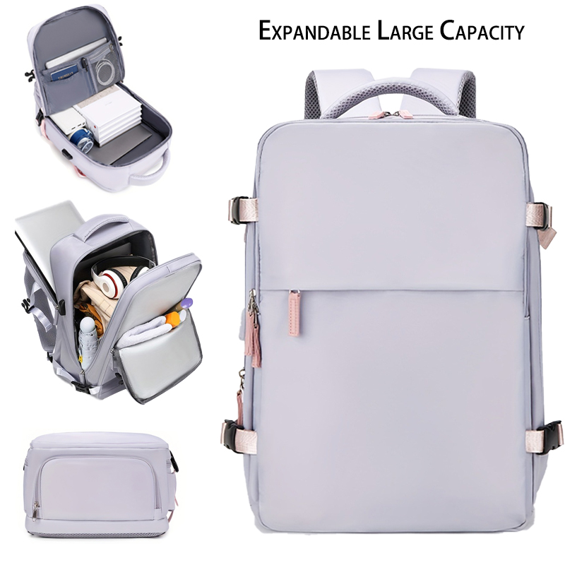 Interior Design Usa - Large capacity expandable travel backpack with