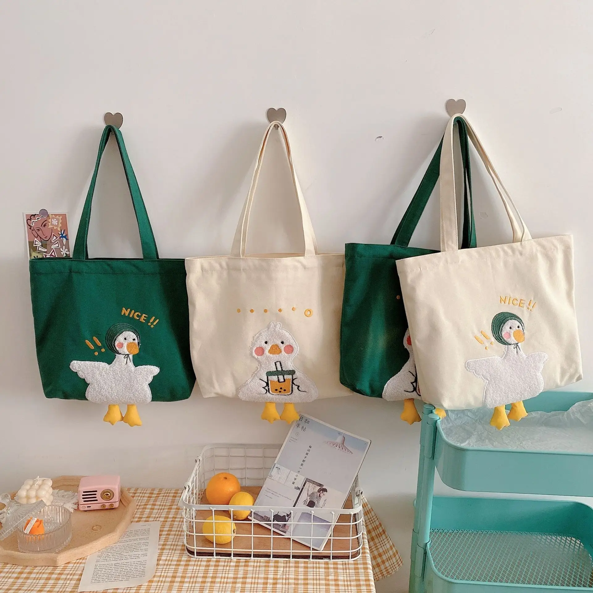 Interior Design Book - Cute Design Women's Canvas Shoulder Bag