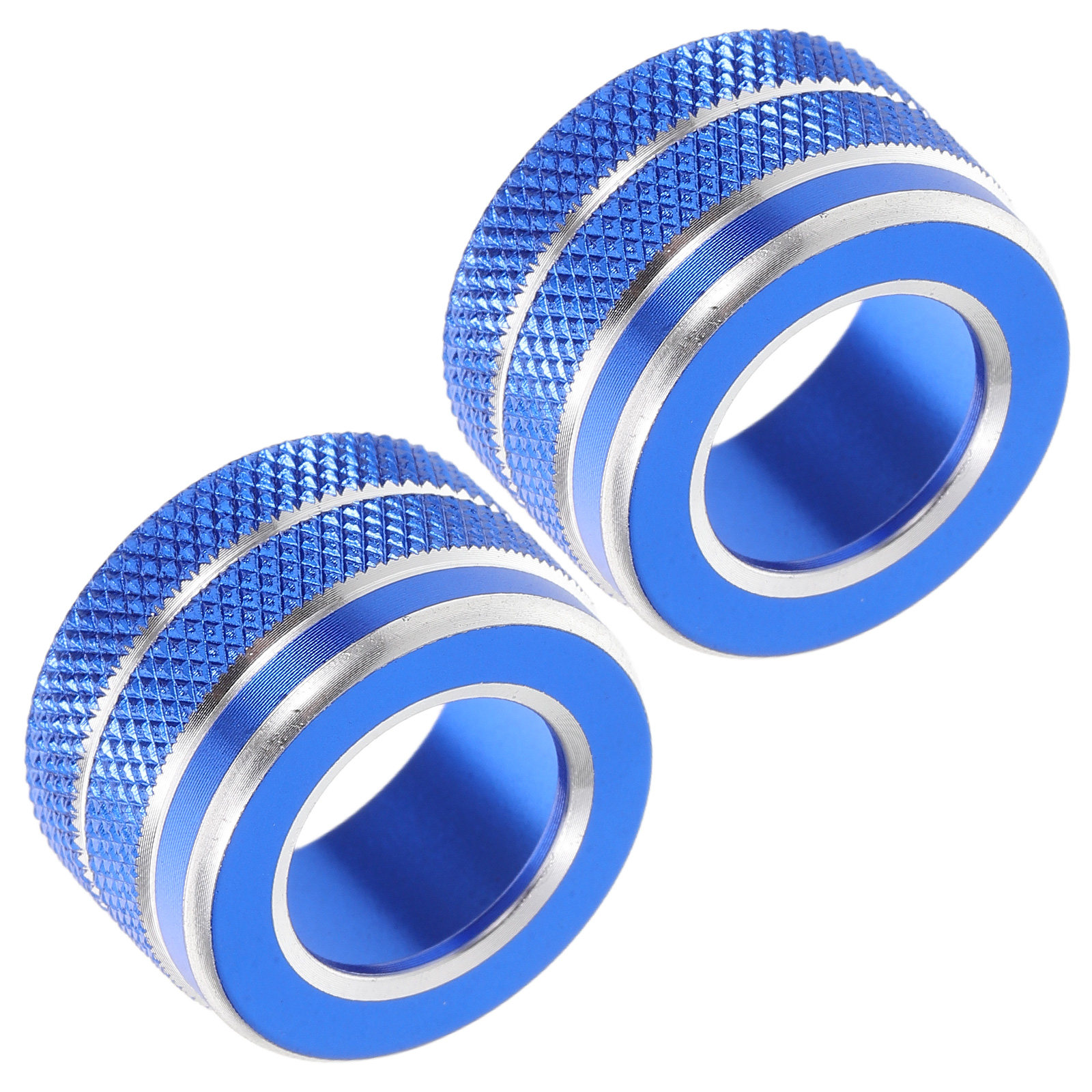 Interior Design Usa - 2Pcs Air Conditioning Knob Cover Trim