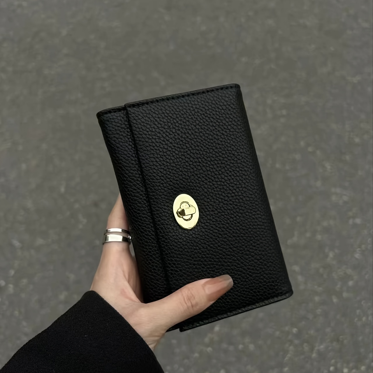 Interior Design Photo - Exquisite Black Women's Wallet - Cool