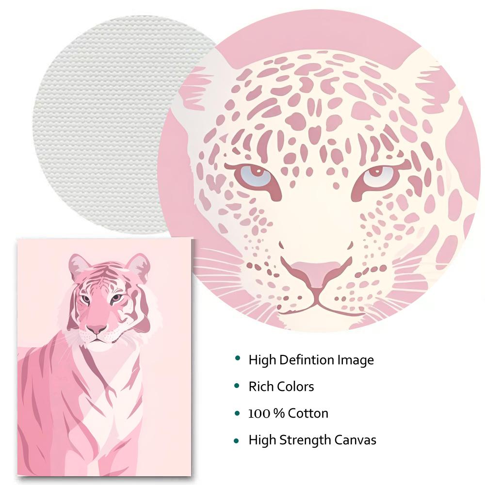 Pink pattern decoration Poster - Interior Design With Wallpaper ulasan dan harga