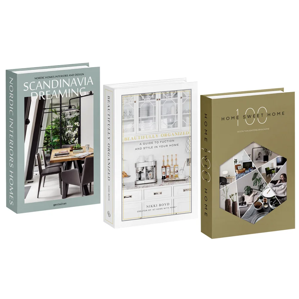 3pcs/lot Simulation Books for  - Interior Design Book ulasan dan harga