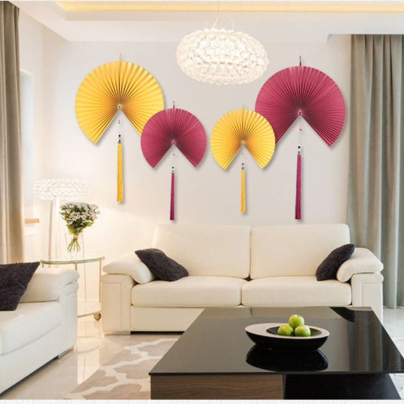 40/60/80cm Chinese Style Decor - Interior Design With Wallpaper ulasan dan harga
