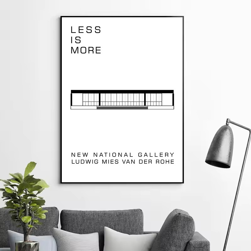 Classic Farnsworth House Bauha - Interior Design Concept ulasan dan harga