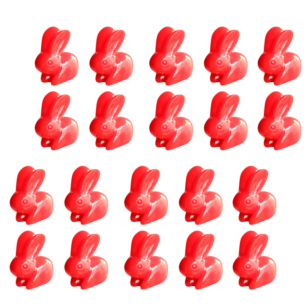 20Pcs Resin Rabbit Home Decor  - Interior Design Terms ulasan dan harga