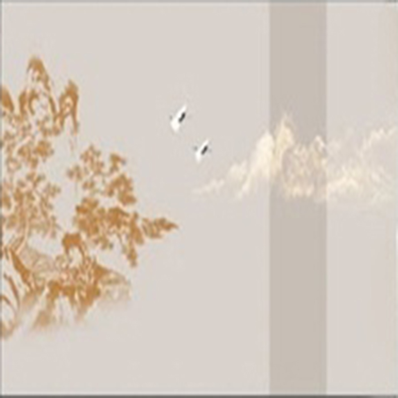 Elegant Chinese Hand-Painted P - Interior Design With Wallpaper ulasan dan harga