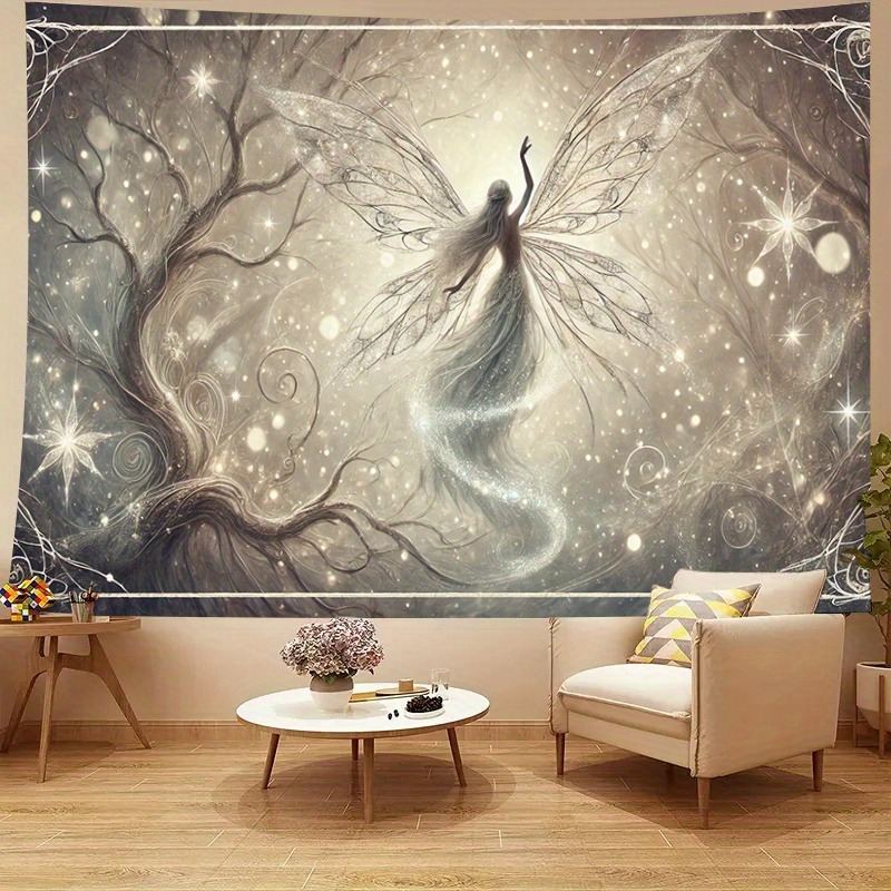 Fantasy Fairy Tree Wall Mural  - Interior Design Hd ulasan dan harga