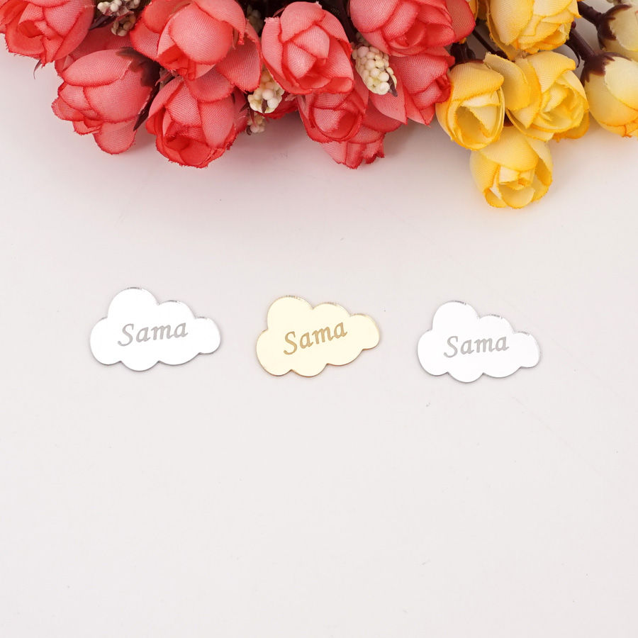 Custom 20pcs 7cm 5cm Wedding M - Interior Design Names ulasan dan harga
