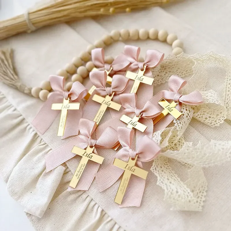 Customized Cross Baptism Label - Interior Design Names ulasan dan harga