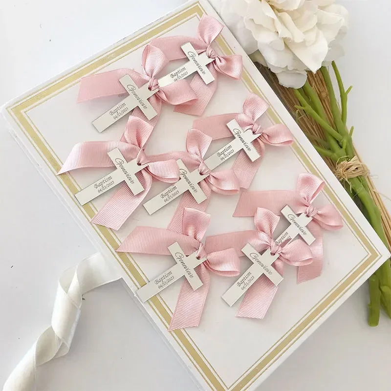 Customized Cross Baptism Label - Interior Design Names ulasan dan harga