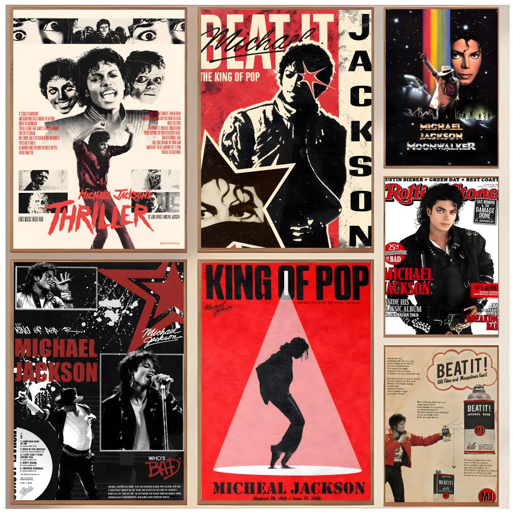 pop dancer M-Michael Jackson P - Interior Design With Wallpaper ulasan dan harga