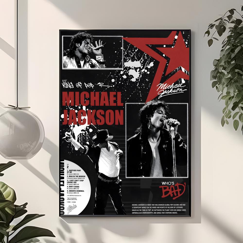 pop dancer M-Michael Jackson P - Interior Design With Wallpaper ulasan dan harga