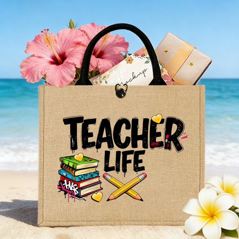 Teacher Life Books Pencils Hea - Interior Design Book ulasan dan harga