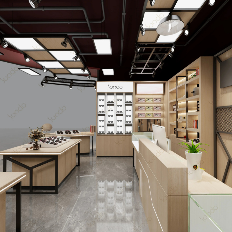 custom.Optical Shop Interior D - Interior Design Usa ulasan dan harga