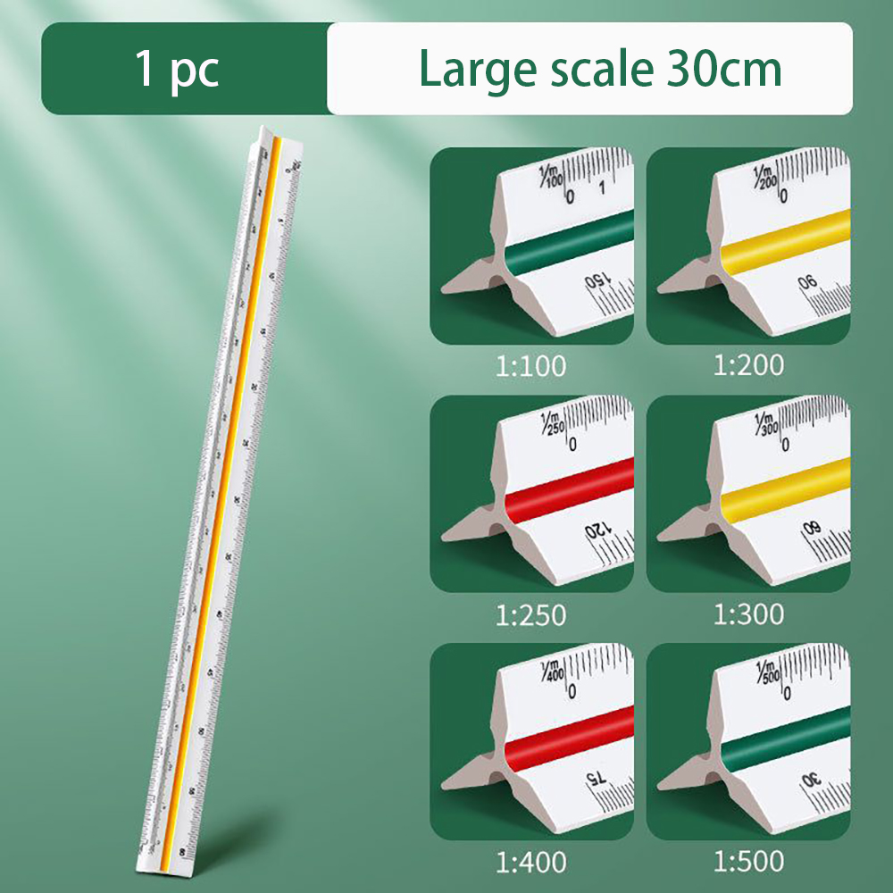 Triangular scale 30cm, interio - Interior Design Usa ulasan dan harga