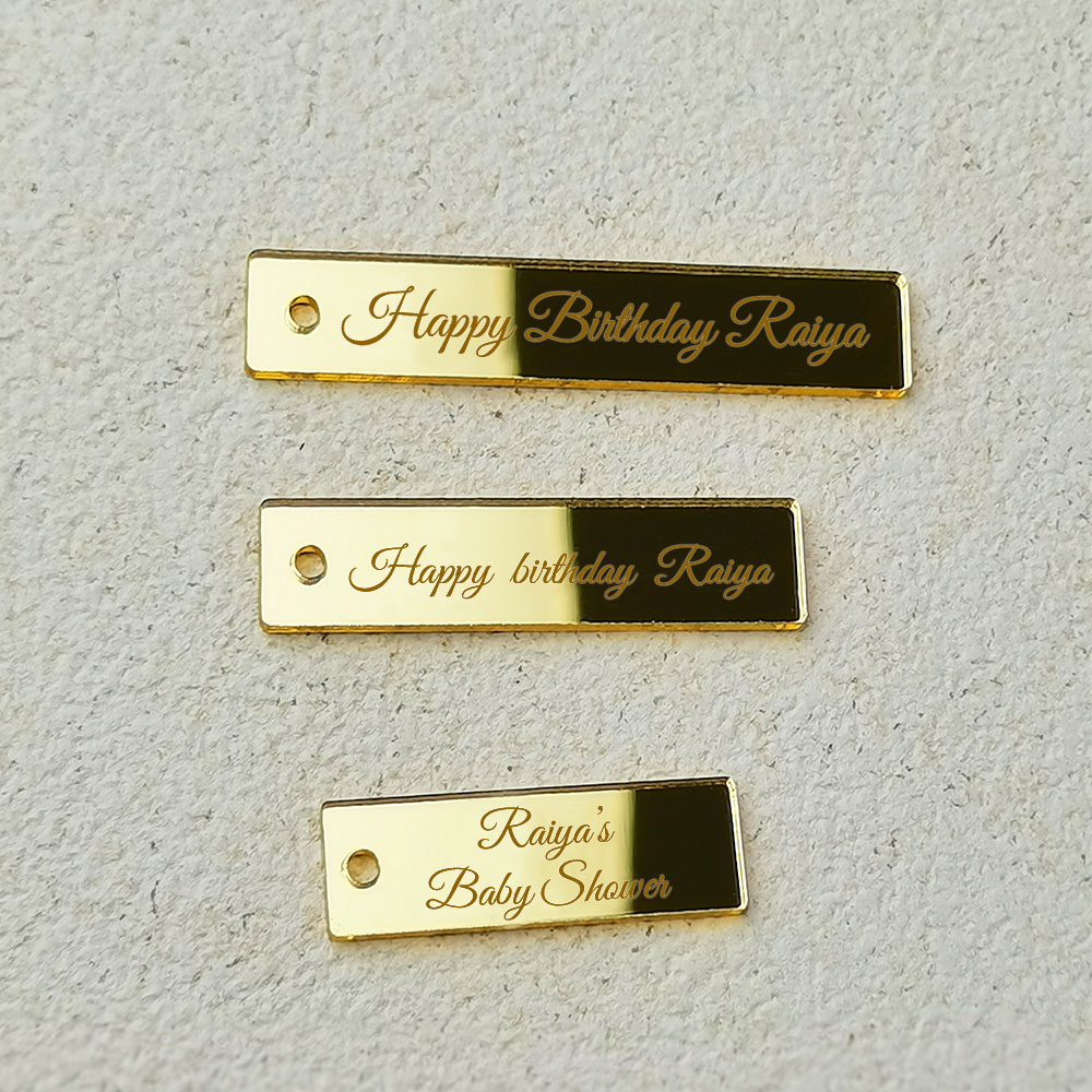 20/50/100Pcs Personalized Acry - Interior Design Names ulasan dan harga