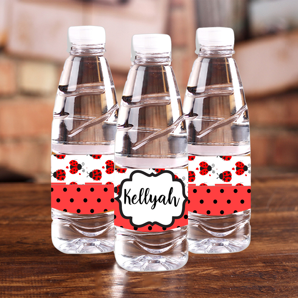 Personalised Ladybug Red Polka - Interior Design Names ulasan dan harga