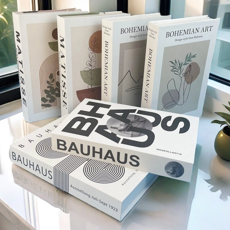 Boho Monet Decorative Books Lu - Interior Design Book ulasan dan harga
