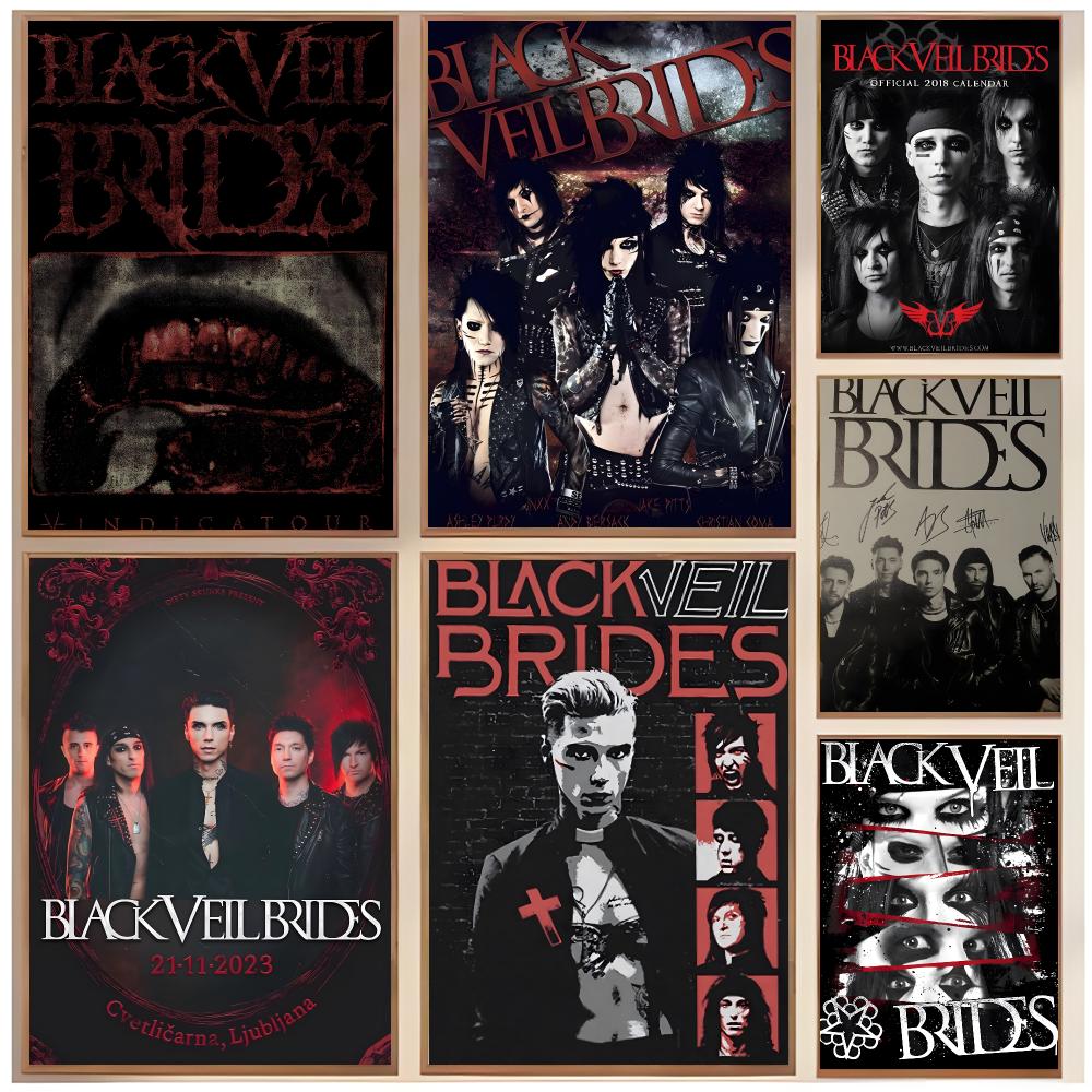 rock band B-Black Veil Brides  - Interior Design With Wallpaper ulasan dan harga