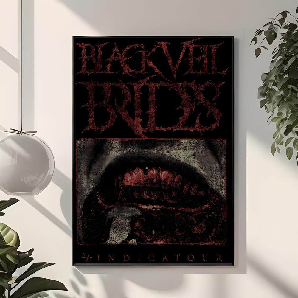 rock band B-Black Veil Brides  - Interior Design With Wallpaper ulasan dan harga