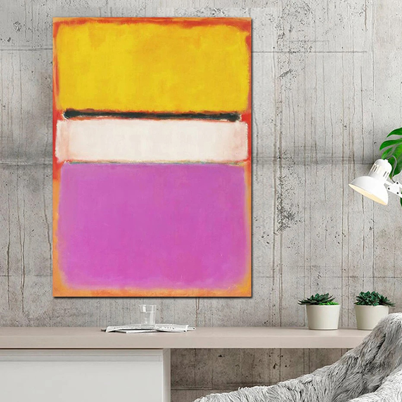 Wall Decor, Mark Rothko Poster - Interior Design Usa ulasan dan harga