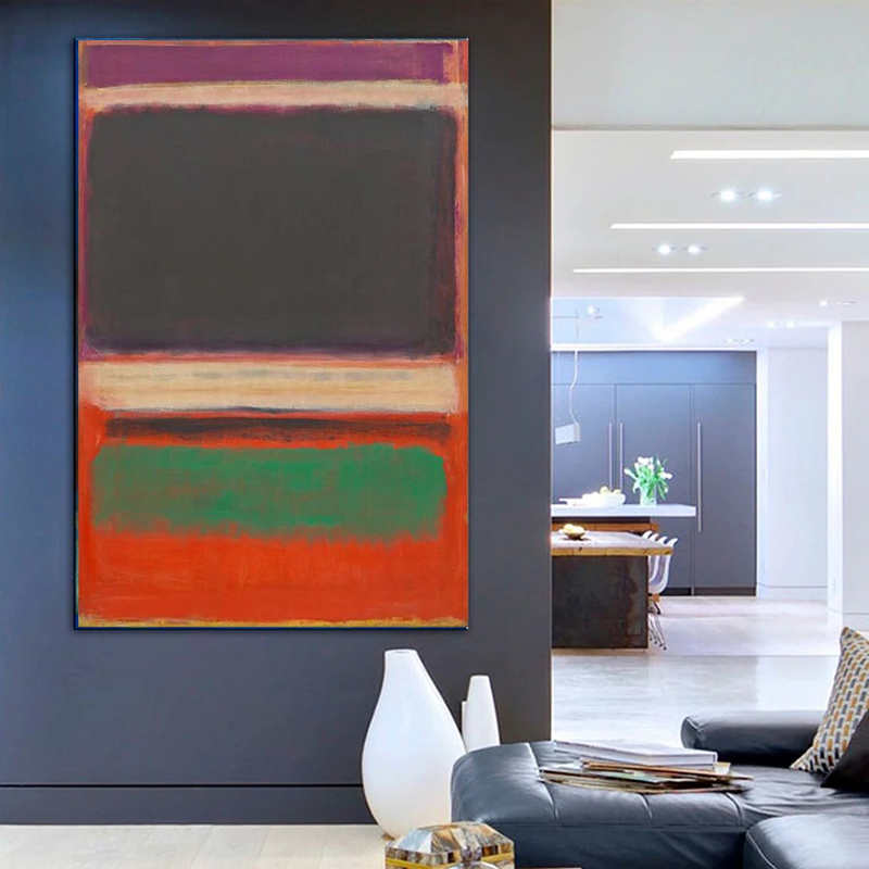 Wall Decor, Mark Rothko Poster - Interior Design Usa ulasan dan harga