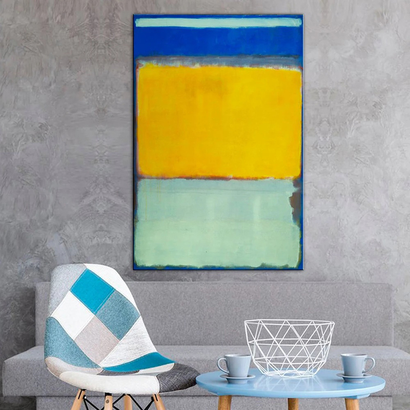 Wall Decor, Mark Rothko Poster - Interior Design Usa ulasan dan harga